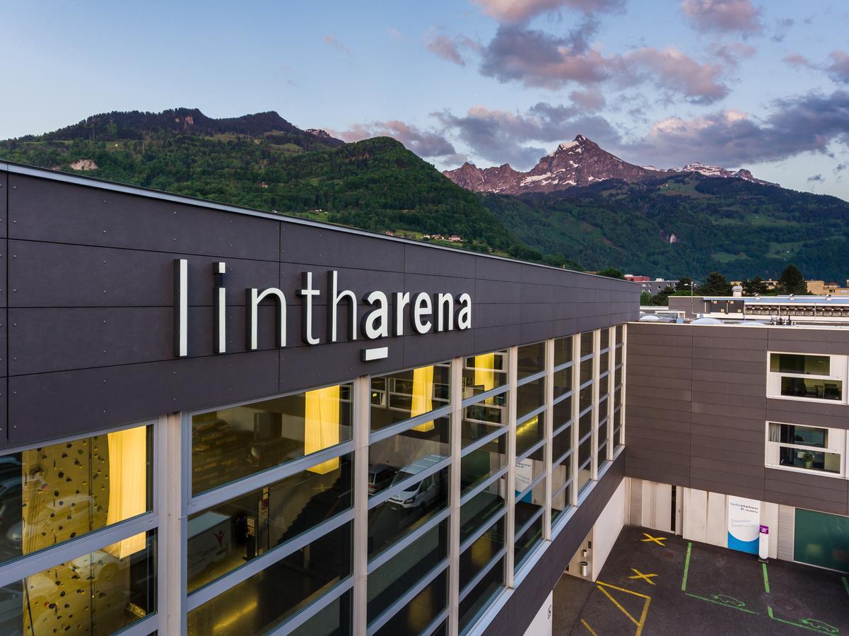 Hotel Lintharena Ag Näfels Exterior foto